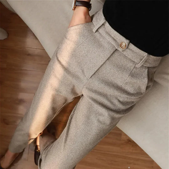 Donald | Luxury Cotton Dress Pants for Men