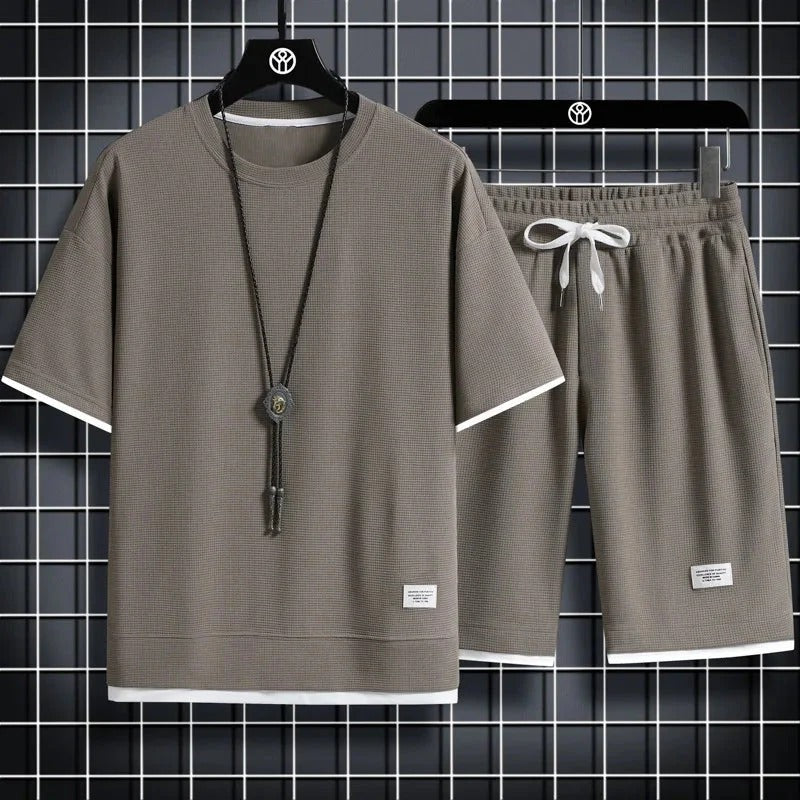 Florian | Casual Set Shirt & Shorts for Men