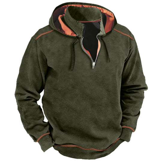 Thatcher | Men's Outdoor Hooded Sweatshirt with Thermal Insulation