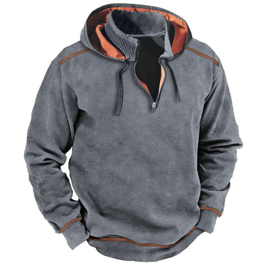 Thatcher | Men's Outdoor Hooded Sweatshirt with Thermal Insulation