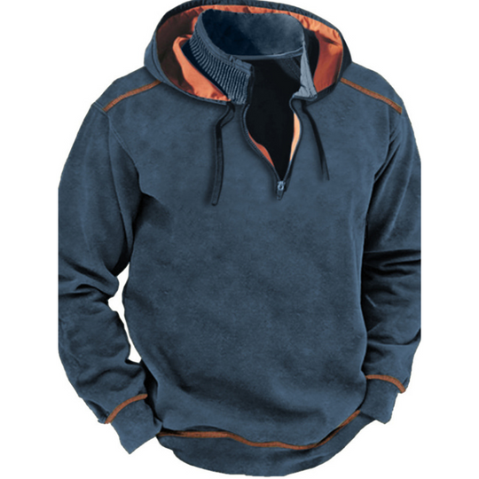 Thatcher | Men's Outdoor Hooded Sweatshirt with Thermal Insulation