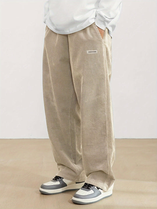 Emil | Men's Relaxed Wide-Leg Corduroy Pants