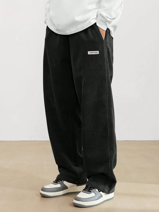 Emil | Men's Relaxed Wide-Leg Corduroy Pants