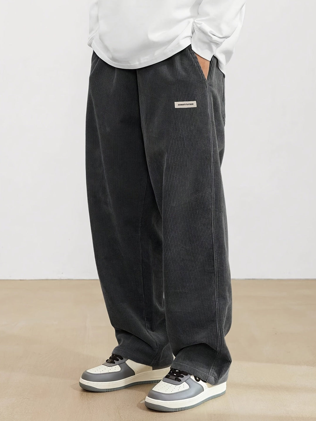 Emil | Men's Relaxed Wide-Leg Corduroy Pants