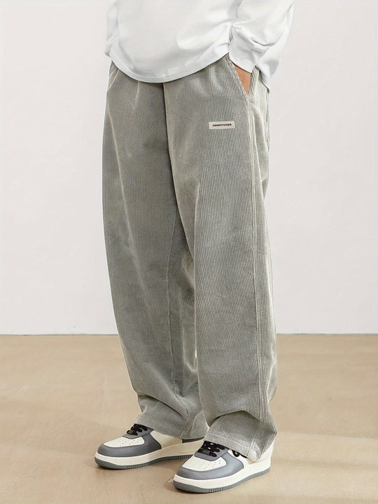 Emil | Men's Relaxed Wide-Leg Corduroy Pants