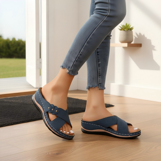Valeria | Comfort Wedge Sandals