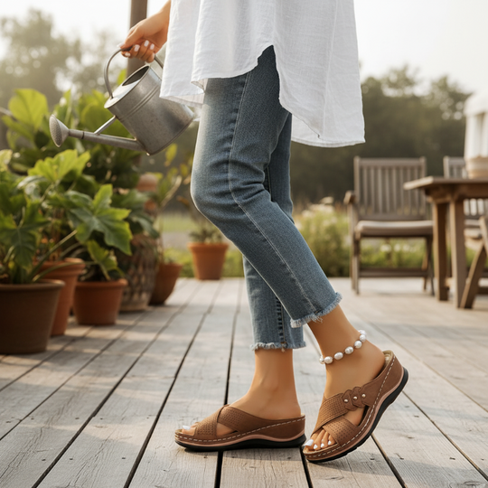 Valeria | Comfort Wedge Sandals