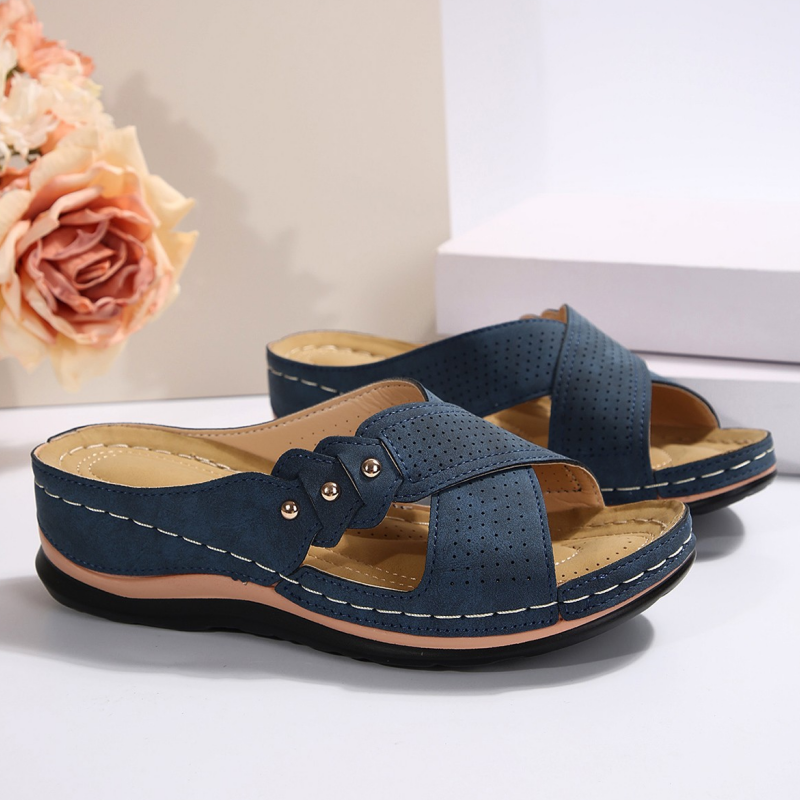 Valeria | Comfort Wedge Sandals