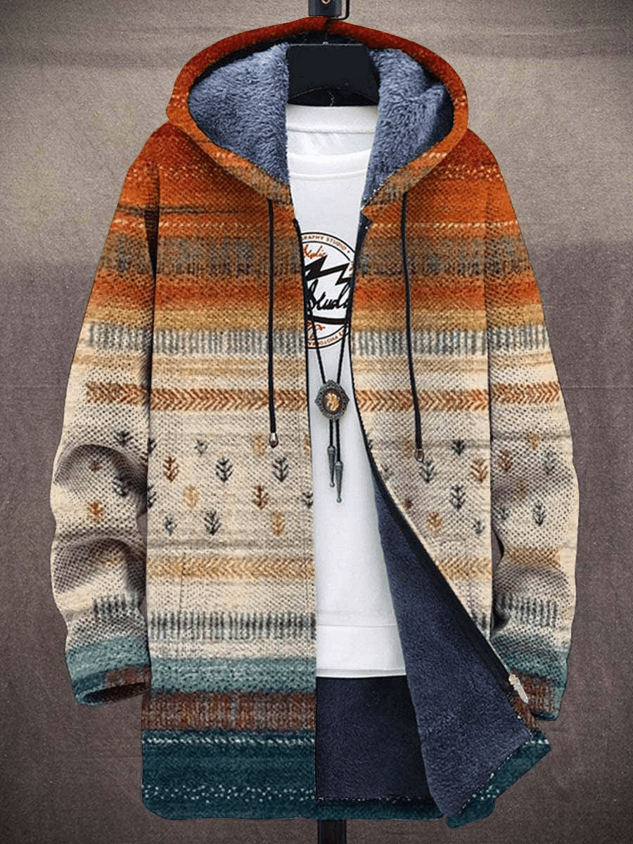 Guy | Stylish Gradient Knit Hoodie for Men